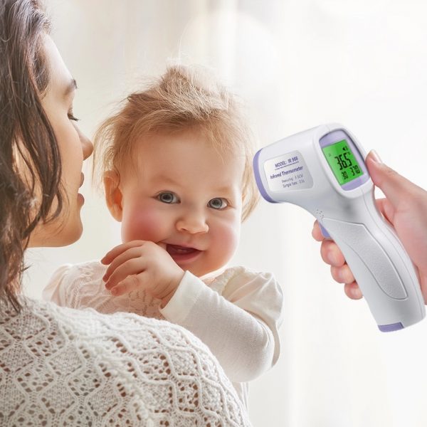img 1 Digital IR Infrared Thermometer Non contact Temperature Body Fever Instrument Hand held Baby Adult Temperature 1.jpg .webp 1